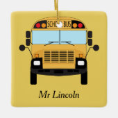 先生賞を受賞してあり素晴らしがとう セラミックオーナメント (正面)