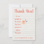  先生賞品鑑賞用ハンドサニタイザーギフトカード 招待状 (正面)