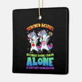 先生贈与 |先生の望み熱狂するは セラミックオーナメント (左)