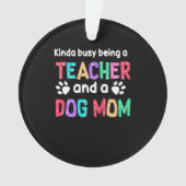 先生贈与 |犬と先生の母であること オーナメント (正面)