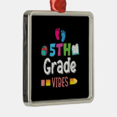 先生贈与 |第5学級生 メタルオーナメント (右)