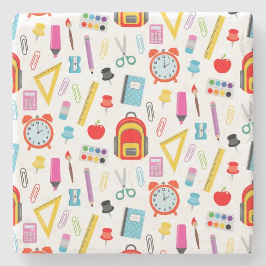 先生贈与 |良い先生は知っている ストーンコースター (正面)