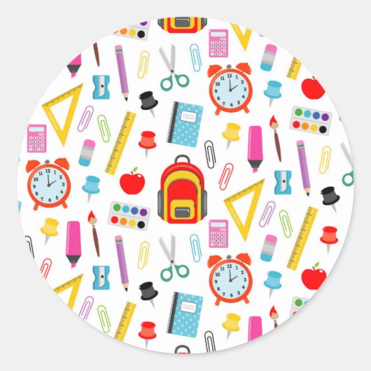 先生贈与 |良い先生は知っている ラウンドシール (正面)