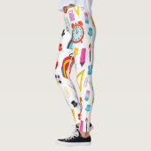 先生贈与 |良い先生は知っている レギンス (左)