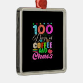 先生贈与 | 100日のコーヒーとカオス メタルオーナメント (右)