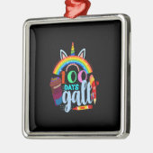 先生贈与 | 100日ガル メタルオーナメント (左)