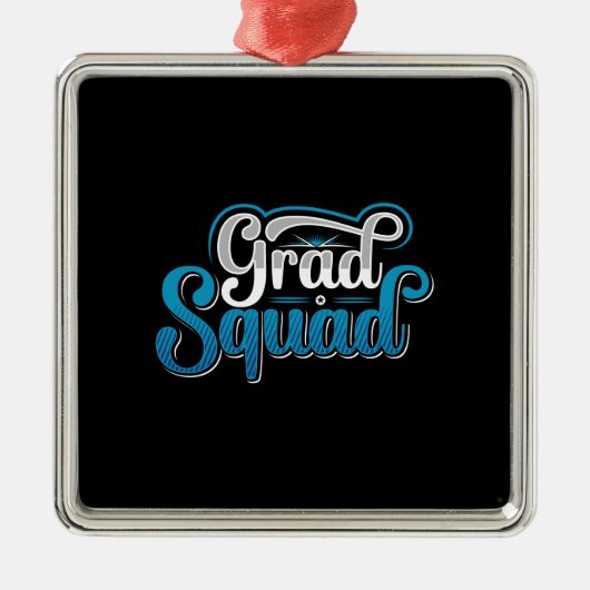 先生贈与 | Glad Squad メタルオーナメント (正面)