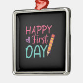 先生贈与 | Happy First Day メタルオーナメント (左)