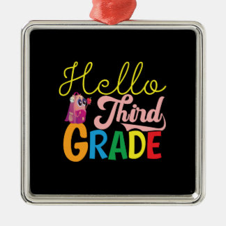 先生贈与 | Hello Third Grade メタルオーナメント