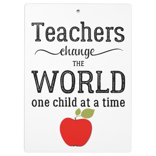 先生赤りんご感動的引用文 クリップボード (裏面)