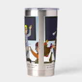 先生退職で私を連れて行 保温保冷タンブラー (左面)