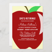 先生退職パーティの招待状 招待状 (正面/裏面)