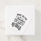 先生退職元金退職したタイポグラフィ フェイバータグ (インサイチュ)