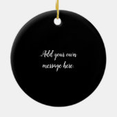 先生退職祝 セラミックオーナメント (裏面)