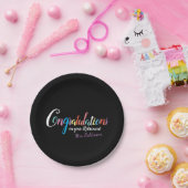 先生退職祝 ペーパープレート (パーティー)