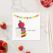 先生退職、アップル、先生退職 スタンダードカクテルナプキン (インサイチュ)