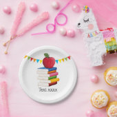 先生退職、アップル、先生退職 ペーパープレート (パーティー)