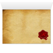 先生造形仮装用ワックスシールモノグラム (内部横(下))