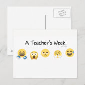 先生週葉書 ポストカード (正面/裏面)