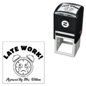 先生遅延作業承認済みグレーディング勇気付けられる セルフインキングスタンプ (インサイチュ)