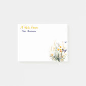 先生野カスタム花先生鑑賞 ポストイット (正面)