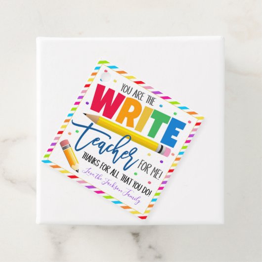 先生鉛筆ギフトラベル フェイバータグ (インサイチュ)