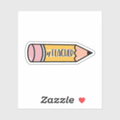 先生鉛筆 シール (シート)