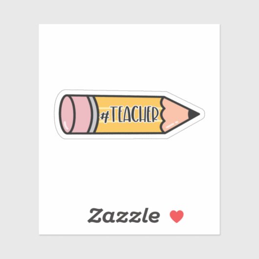 先生鉛筆 シール (シート)