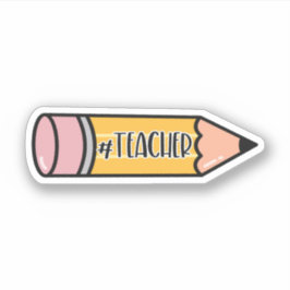 先生鉛筆 シール