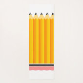 先生鉛筆（名前） ヨガマット (裏面)