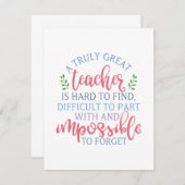 先生鑑賞おもしろい主体 ノートカード (正面/裏面)