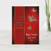 先生鑑賞の日 – シェイクスピア引用文 カード (正面)