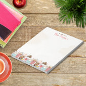 先生鑑賞アップルコーヒーパーソナライズされた ノートパッド