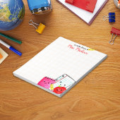 先生鑑賞アップルペンシル紙市松模様に ノートパッド