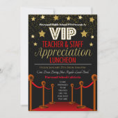 先生鑑賞スタッフ招待状 招待状 (正面)