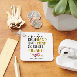 先生鑑賞タイポグラフィカスタムオーナメント キーホルダー