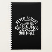 先生鑑賞デザインアイディア プランナー手帳 (正面)