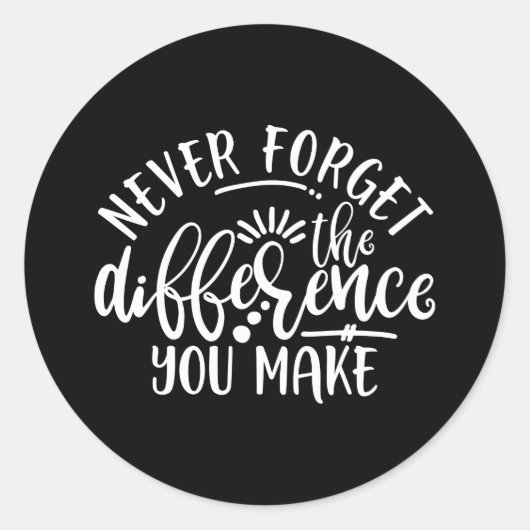 先生鑑賞デザインアイディア ラウンドシール (正面)