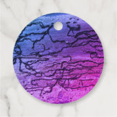 先生鑑賞ネオン抽象芸術ありがとう フェイバータグ (裏面)