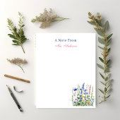 先生鑑賞フローラ植物学カスタム ノートパッド