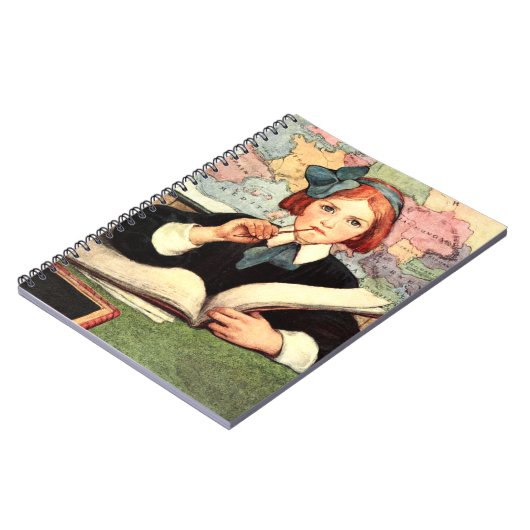 先生鑑賞ヴィンテージアートギフト ノートブック (左側)