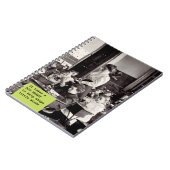 先生鑑賞ヴィンテージ写真ギフト ノートブック (左側)