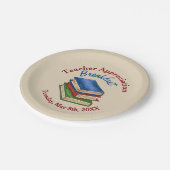 先生鑑賞会優遇図書室 ペーパープレート (アングル)