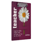 先生鑑賞名前をカスタムするギフト クリップボード (右)