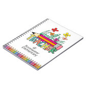 先生鑑賞学校名 ノートブック (左側)