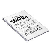 先生鑑賞手帳ありがとうご寄付 ノートブック (右側)