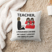 先生鑑賞新学期引用文先生 クッション (ブランケット)