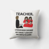 先生鑑賞新学期引用文先生 クッション (裏面)