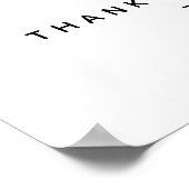 先生鑑賞日手植え花芸術 ポスター (角)