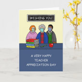 先生鑑賞日 カード (黄色い花)